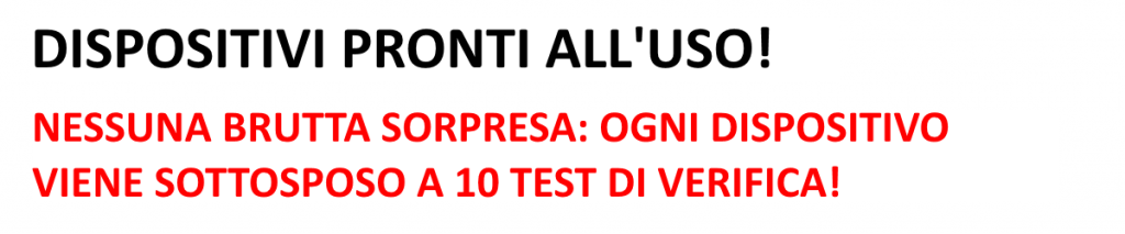 slogan TEST DI VERIFICA